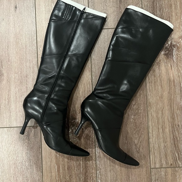 Ann Taylor Charlie Pieced Boots - Picture 1 of 16